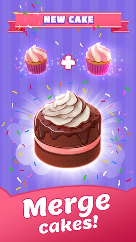 Screenshot 1: Merge Bakery - Idle Dessert T