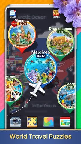 Screenshot 1: Jigsaw World - Puzzles Game