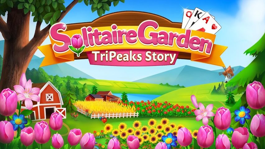 Screenshot 5: Solitaire Garden TriPeak Story