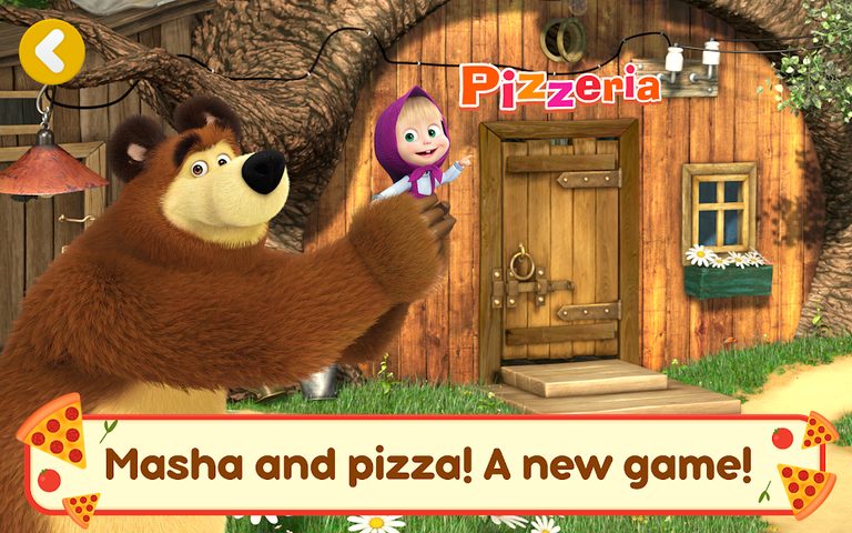 Screenshot 18: Masha and the Bear Pizza Maker