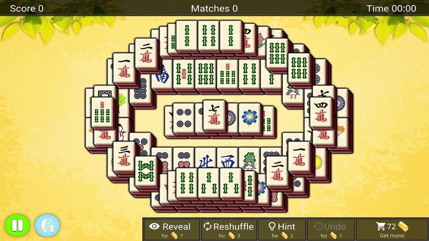Screenshot 1: Mahjong
