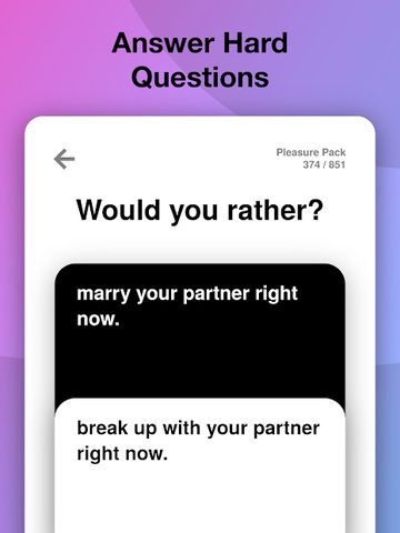 Screenshot 8: Would you Rather? Dirty Adult