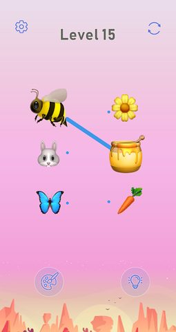 Screenshot 2: Connect Emoji Puzzle