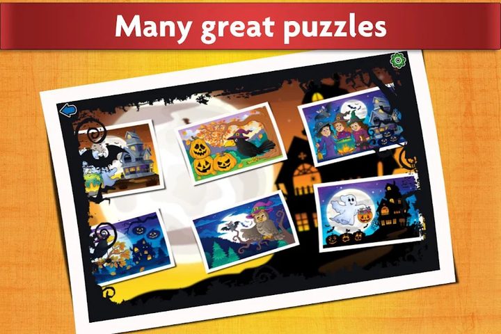 Screenshot 21: Kid Halloween Jigsaw Puzzles