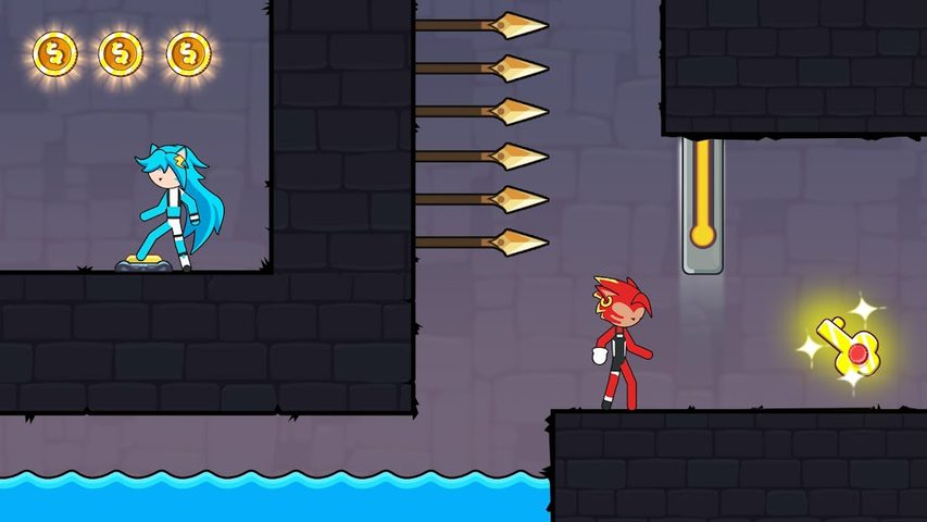 Screenshot 21: Stickman Red boy and Blue girl