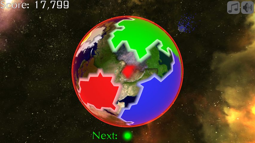 Screenshot 8: Space Blobs