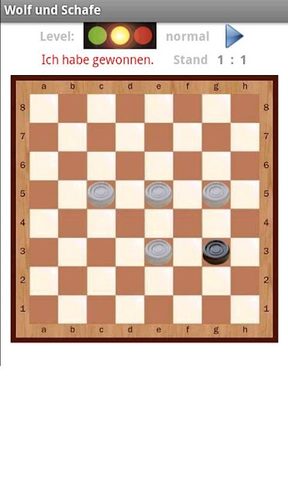 Screenshot 3: Wolf and Sheep (board game)