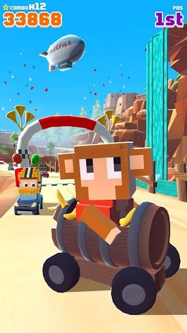 Screenshot 8: Blocky Racer - Endless Racing