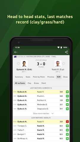 Screenshot 4: Tennis 24 - tennis live scores