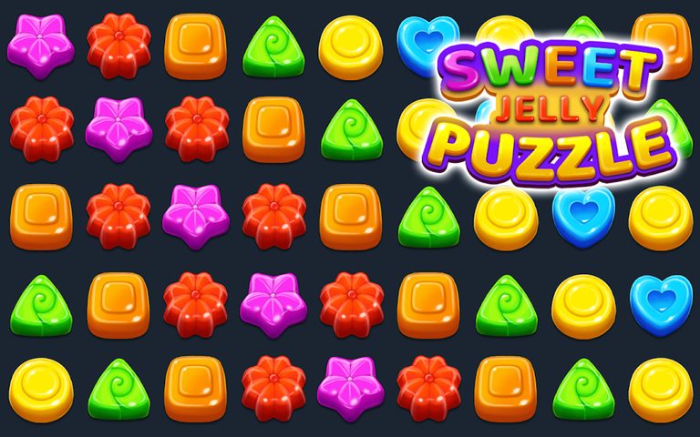 Screenshot 2: Sweet Jelly Puzzle(Match 3)