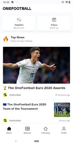 Screenshot 1: OneFootball - Soccer News