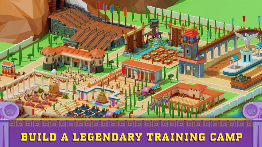 Screenshot 1: Idle Antique Gym Tycoon: Incremental Odyssey