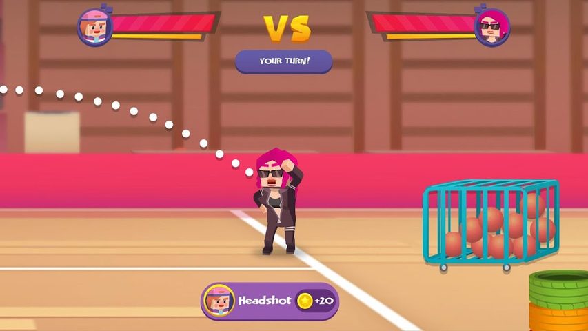 Screenshot 3: Ball Bang- Arrow Fight 3D