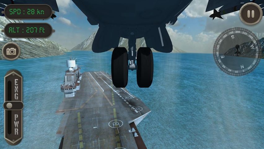 Screenshot 3: Sea Harrier Flight Simulator