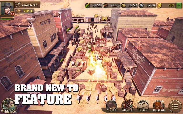 Screenshot 2: Wild Frontier: Town Defense