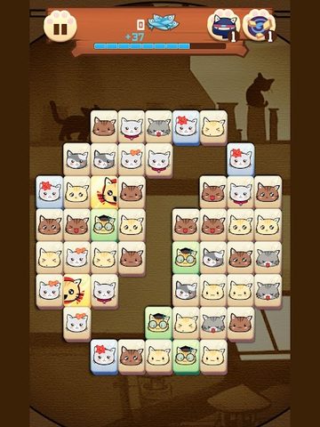 Screenshot 6: Hungry Cat Mahjong HD