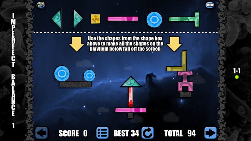Screenshot 1: Imperfect Balance Collection