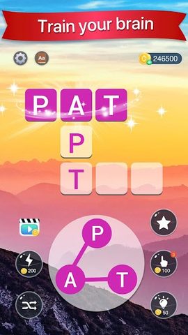 Screenshot 1: Word Ease - Crossword Puzzle & Word Game