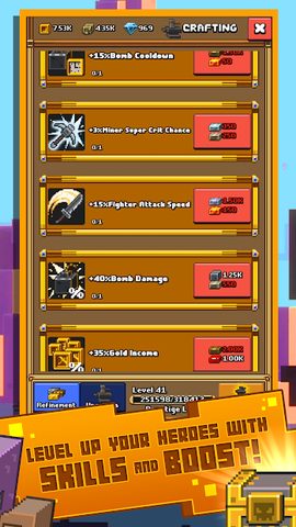 Screenshot 4: Idle Mine RPG
