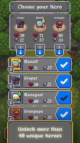 Screenshot 5: King Crusher – a Roguelike Gam