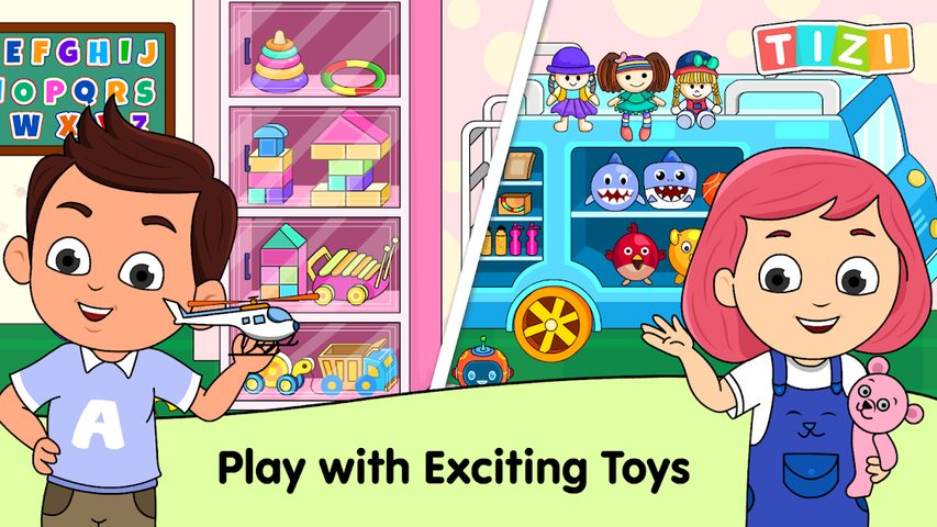 Screenshot 3: My Tizi Town - Newborn Baby Daycare Games for Kids