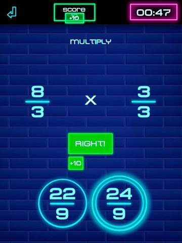 Screenshot 22: Fraction Challenge: Math games