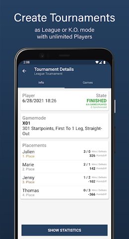 Screenshot 4: Pro Darts Counter