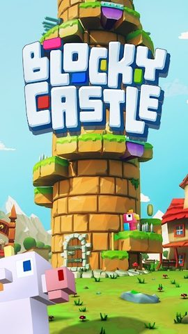 Screenshot 23: Blocky Castle Climb: Pet Jump! Cat dog and more