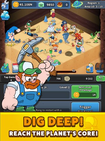 Screenshot 10: Tap Tap Dig 2: Idle Mine Sim