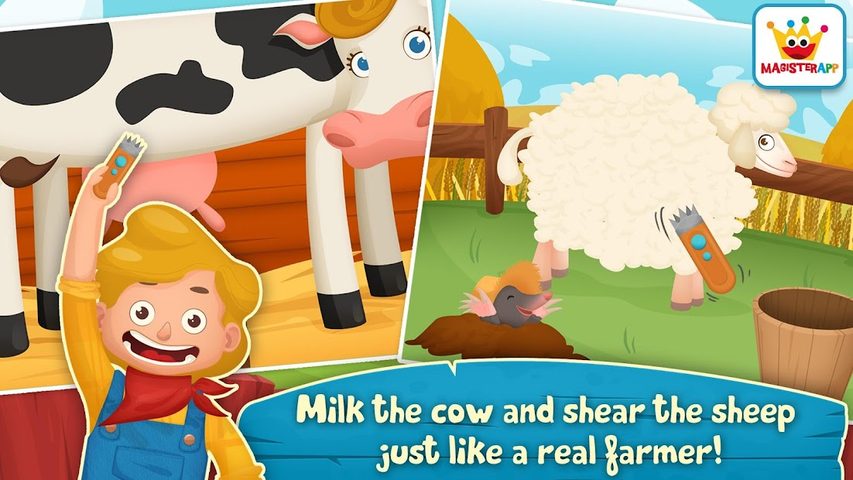 Screenshot 2: Dirty Farm for Kids