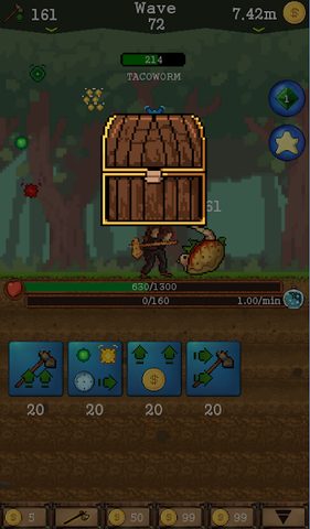 Screenshot 4: Lumberjack Attack! - Idle Game