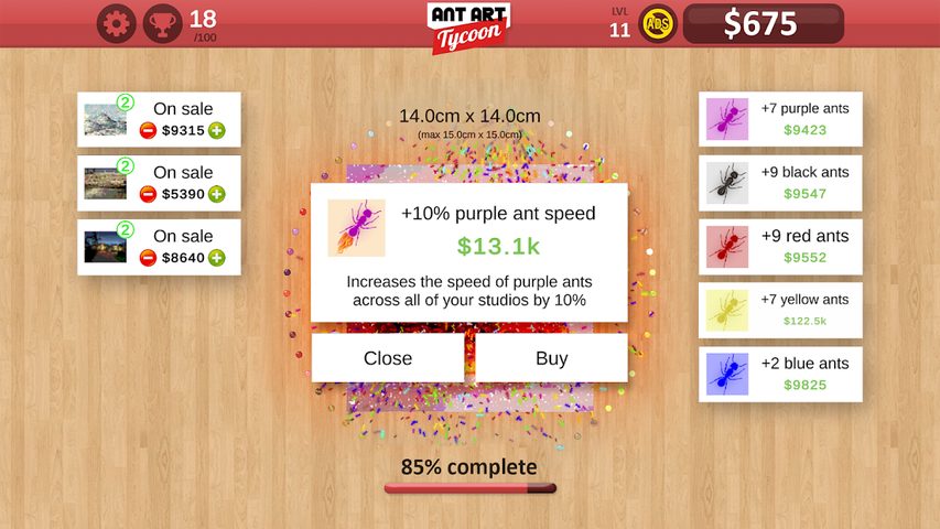 Screenshot 6: Ant Art Tycoon