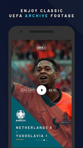 Screenshot 5: UEFA.tv Always Football. Always On.