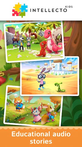 Screenshot 1: IntellectoKids Stories & Songs