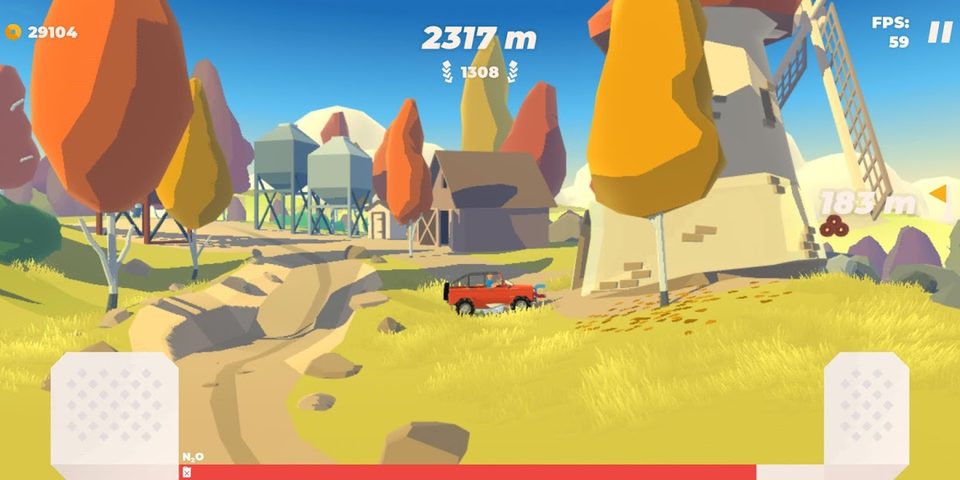 Screenshot 7: Hillside Drive: car racing