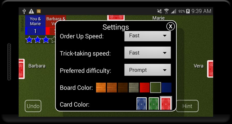Screenshot 7: Euchre Card Classic