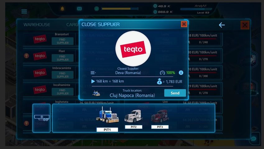 Screenshot 8: Virtual Truck Manager 2 Tycoon