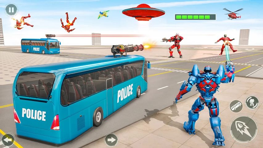 Screenshot 19: Bus Robot Car War - Robot Game