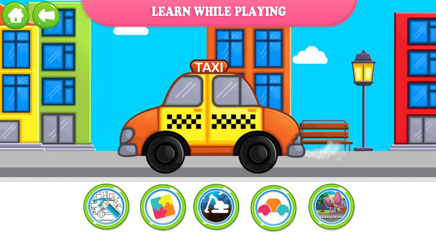 Screenshot 3: Car Puzzles for Kids