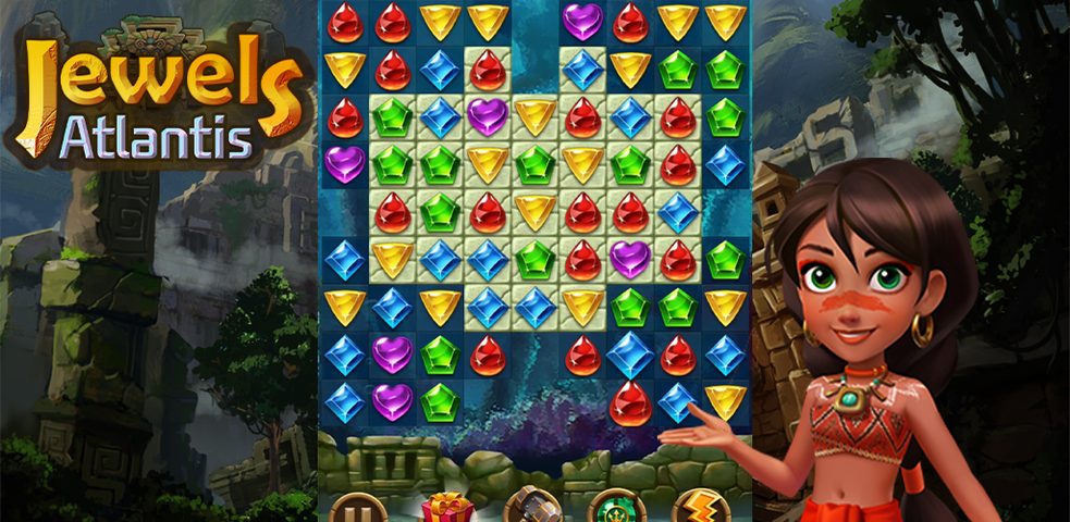 Screenshot 8: Jewels Atlantis: Puzzle game