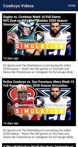 Screenshot 2: Football Team News - NFL edition