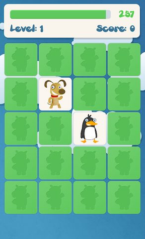 Screenshot 4: Animals memory game for kids
