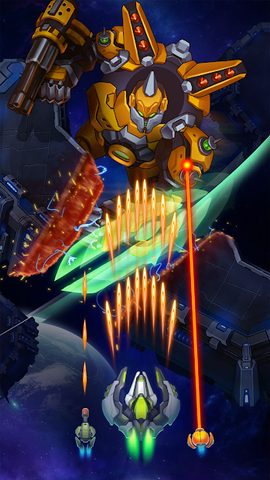 Screenshot 2: WindWings: Space Shooter