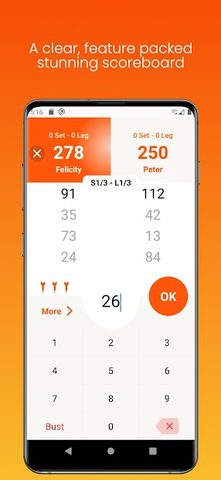 Screenshot 2: Dart Scores