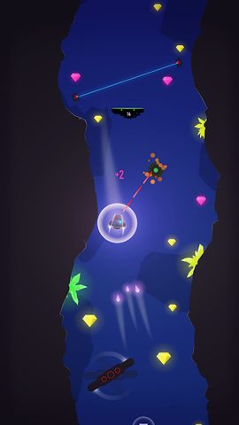 Screenshot 5: Cave FRVR - Spaceship Landing & Galaxy Exploration