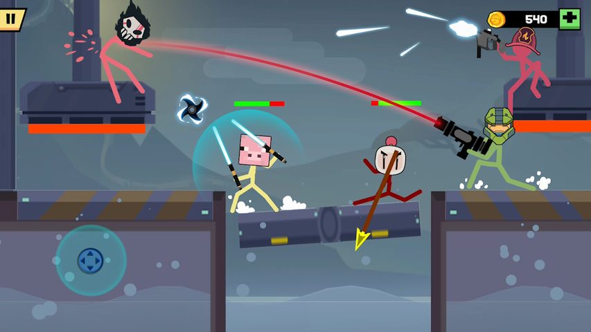 Screenshot 1: Stickman Fight Battle - Shadow Warriors