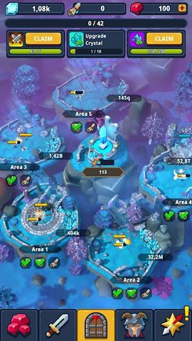 Screenshot 6: Idle Dungeon Manager - PvP RPG