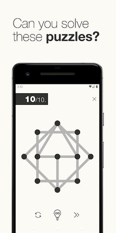 Screenshot 2: 1Line & dots. Puzzle game.
