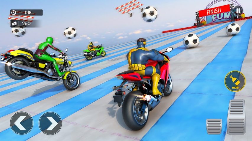 Screenshot 10: Superhero Bike Stunt 3D Games