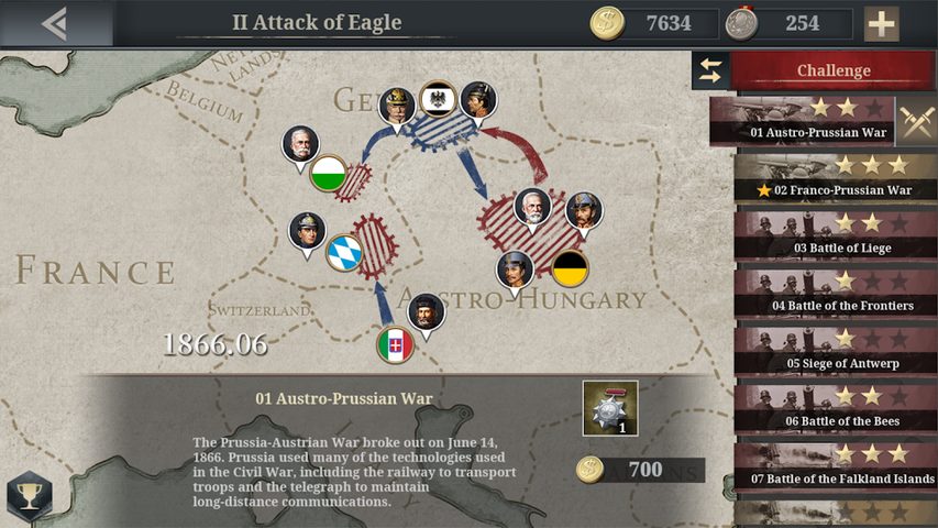 Screenshot 14: European War 6: 1914 - WW1 SLG